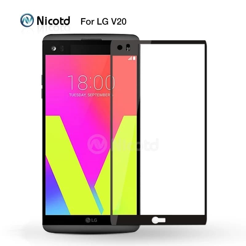 TEMPERED GLASS WARNA FULL COVER LG V20