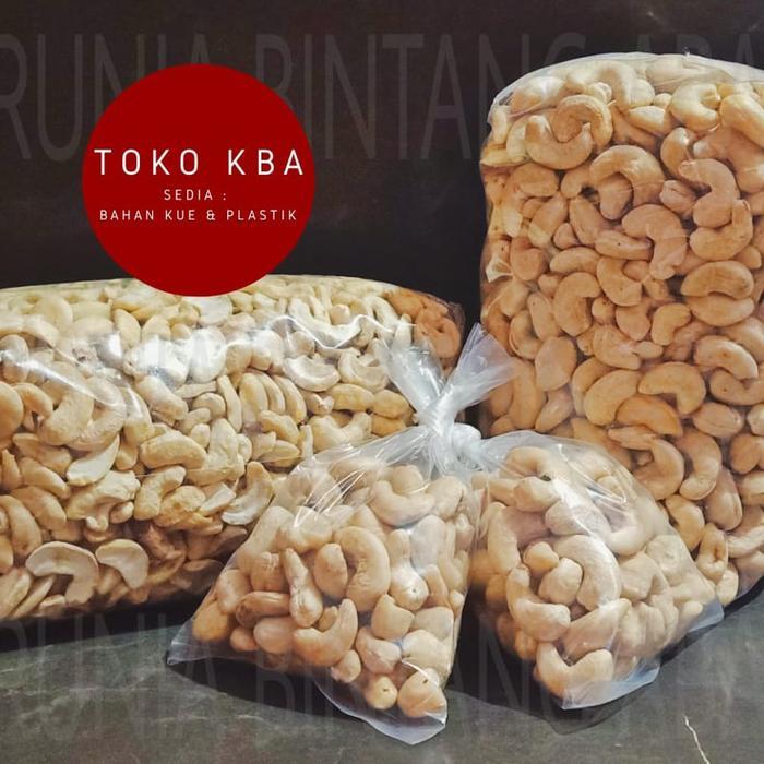 Kacang Mede Mete Mentah Pecah Dua/Utuh (1 kg)