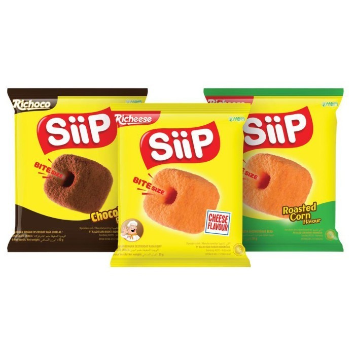 NABATI SIIP BITE 19 gram GR NABATI COKLAT JAGUNG BAKAR KEJU 500 DUS CHOCOLATE CHEESE CORN BITE SIZE 