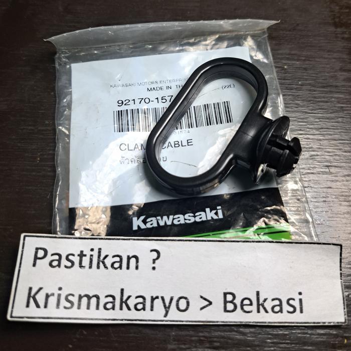 Klem Kabel Sepido Ninja R 150 RR Ori Karet Clamp Spakbor Kawasaki Speedometer