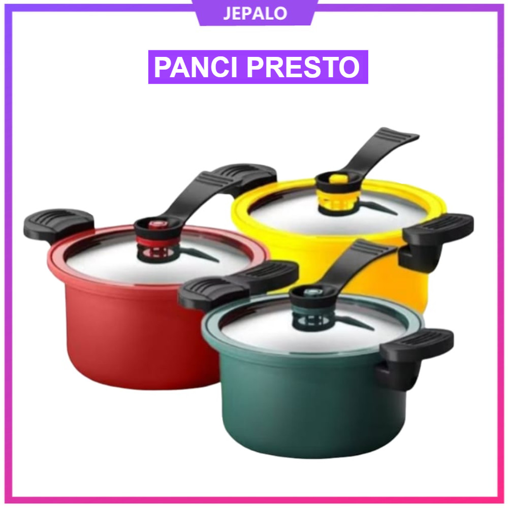 Panci Presto Teflon / Panci Anti Lengket / Teflon presto / Panci Presto 3.5 Liter / Presto anti leng