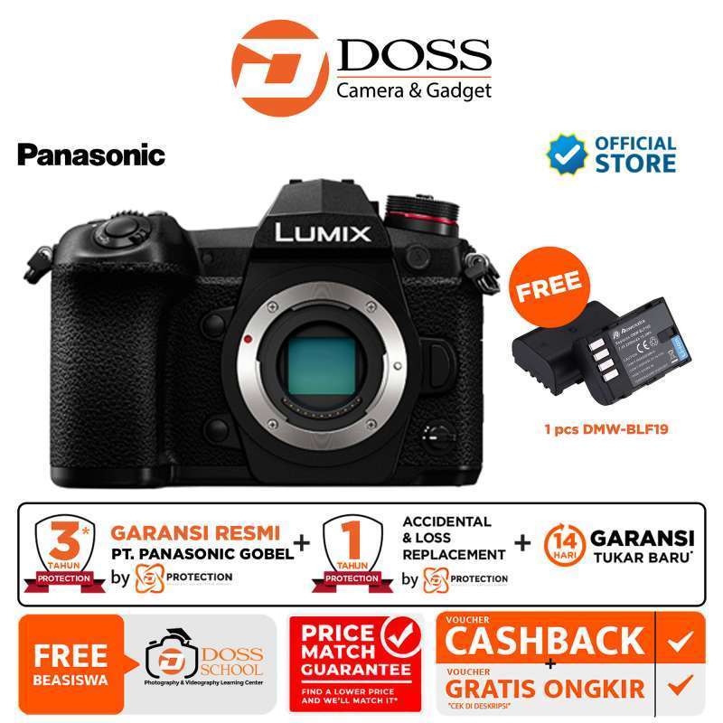 Doss Bali-Panasonic Lumix DC-G9 Body Only / Panasonic Lumix G9 / Panasonic G9 - Body Only-DOSS