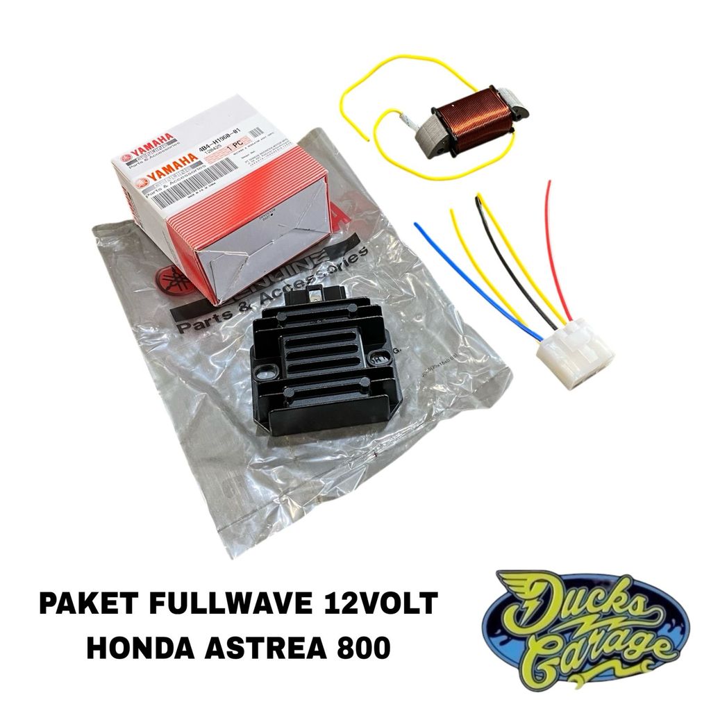 Paket Spull Spul Lampu Set Kiprok Nmax Original Pengapian Fullwave 12V Volt Honda Astrea 800 Asdap S