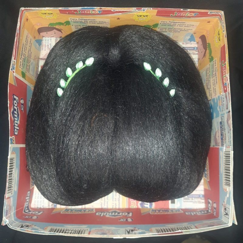 sanggul jawa tekuk besar/ konde tekuk adat jawa/sanggul tearis