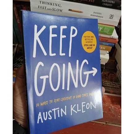 Buku KEEP GOING by Austin Kleon
