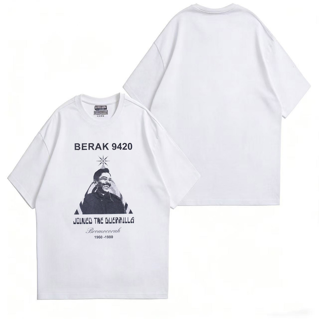 Berak 9420 Tshirt KASDUT WHITE