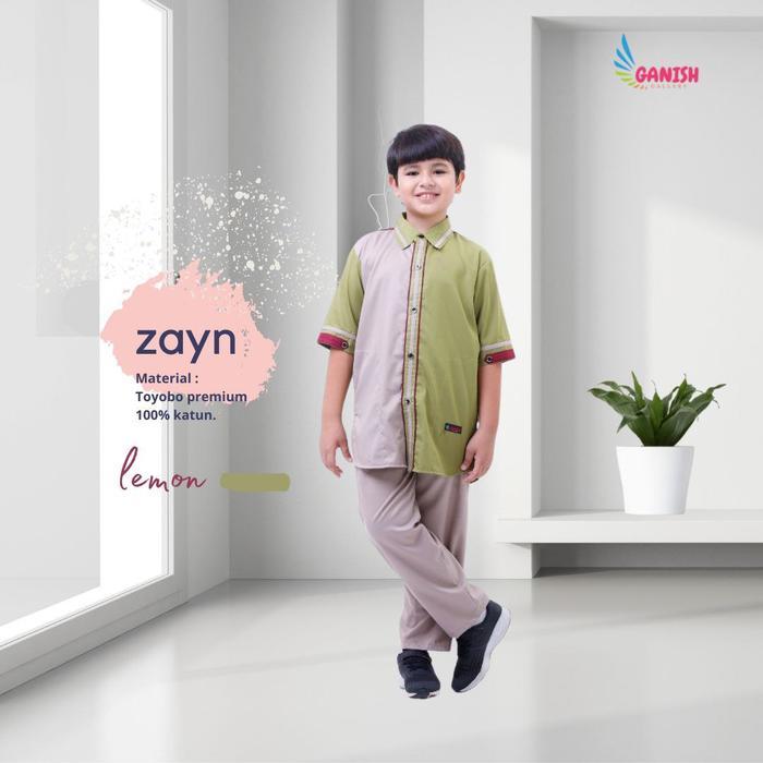 [PROMO] Koko Anak Setelan Kemko Kemaja Koko Zayn 1 sampai 15 tahun bisa couple koko Dewasa - LEMON, 