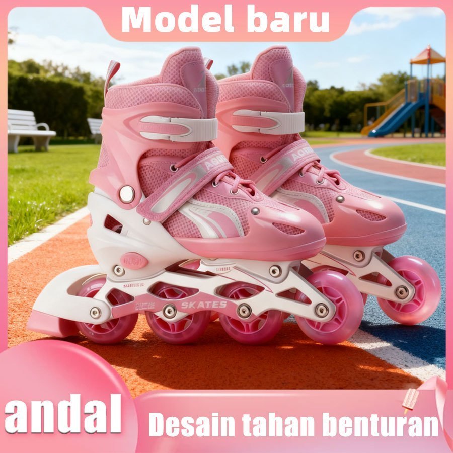 sepatu anak perempuan/sepatu roda anak perempuan/sepatu roda/Sepatu Roda Anak Laki-laki