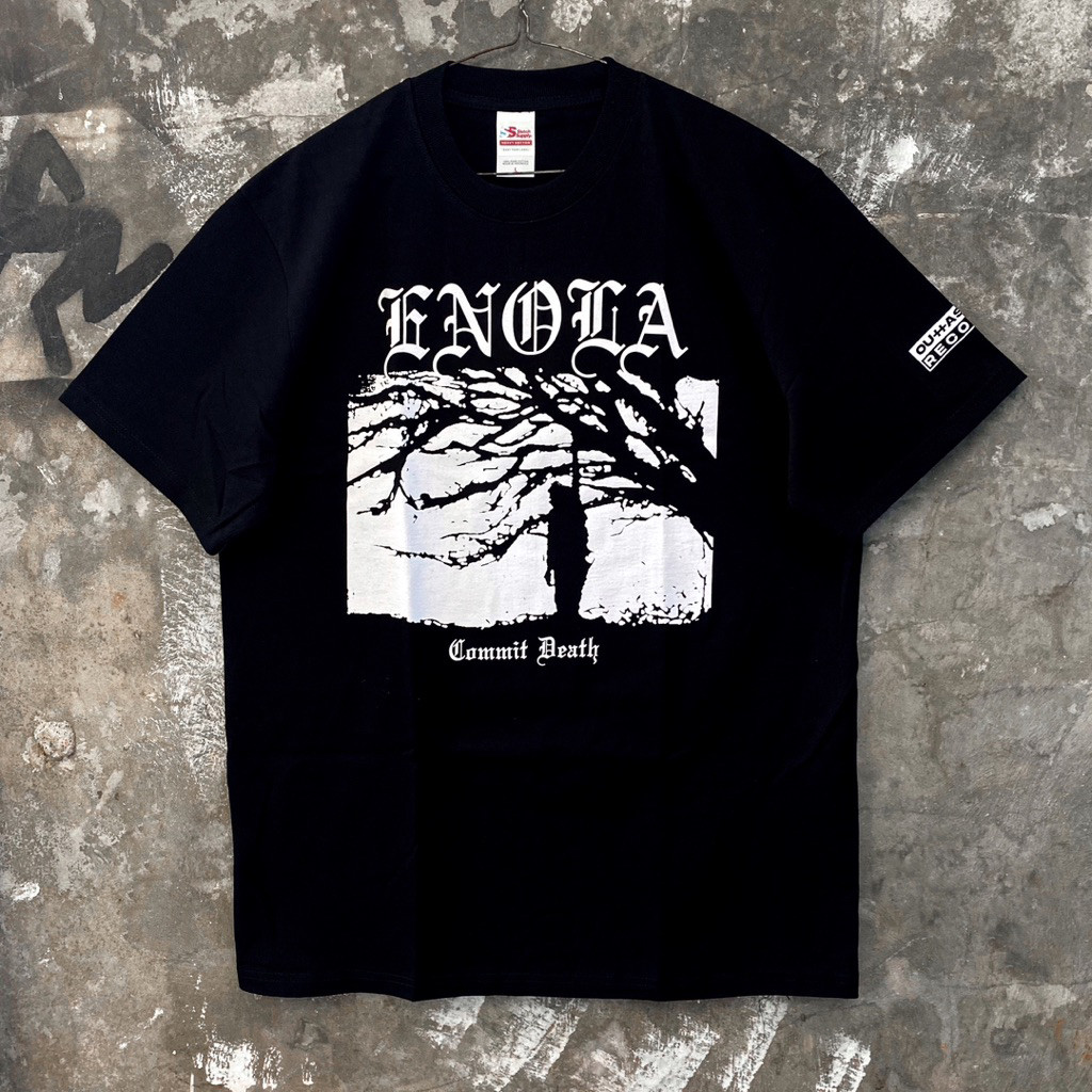 Kaos Casual- Kaos Enola Band - Commit Death "Nails ripoff" - Tshirt