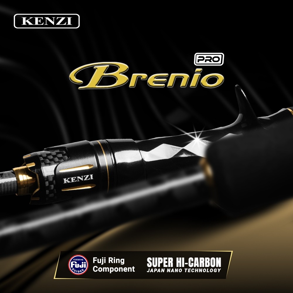 NEW JORAN KENZI BRENIO PRO 702 Spinning Baitcasting Hollow Carbon Fuji Guides 4-12lbs 6-15lbs 8-17lb