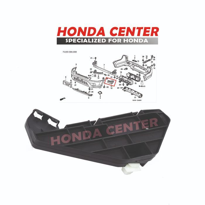 BRACKET BREKET BUMPER DEPAN KIRI CRV GEN2 2002-2006 Berkinerja