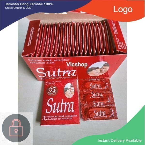 STECUHOLIC - Promo Besar Besaran Murah  Kondom Sutra Merah Gerigi OK Plus 1box isi 24pc 100% privasi
