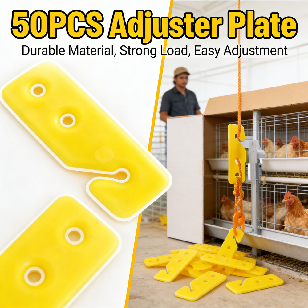 Tali Tempat Makan 50PCS Pengikat Ayam Pakan/Peralatan Adjuster Tali