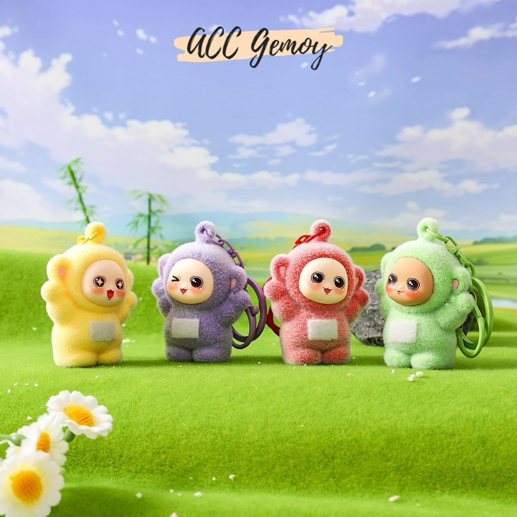 Raspyblooming Gantungan Kunci Teletubbies Keychain Gantungan Tas Aksesoris