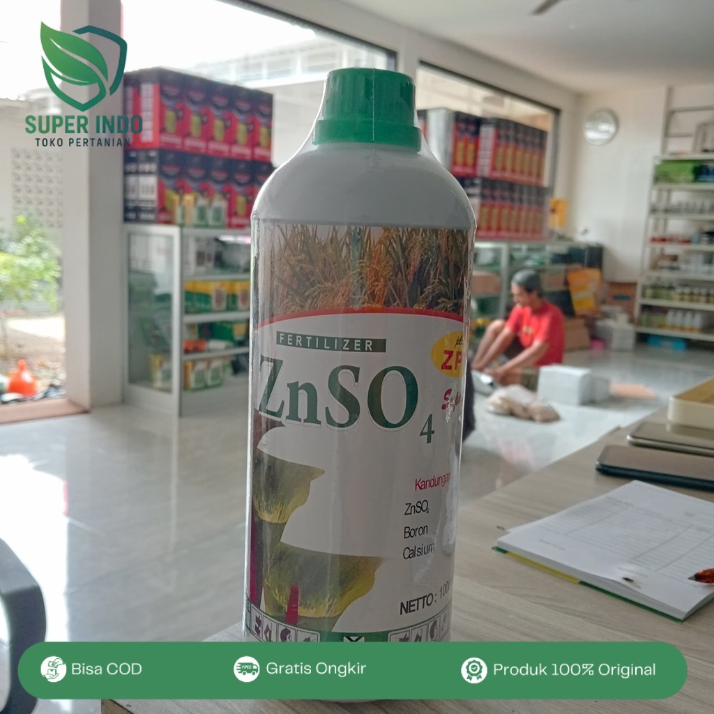 ZnSO4 Super Plus ZPT 1 Liter Pupuk Infus Tanaman Lengkap dan Efektif