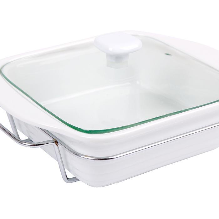 Basi Segi Putih 8,5 inch Keramik GBC-750-SG HOMELINE