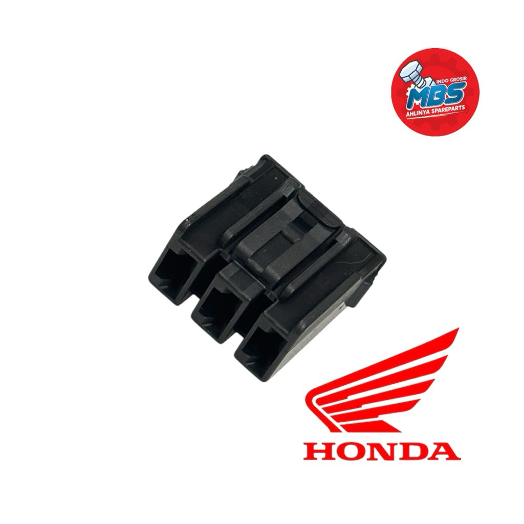 cod Soket Ecu/Ecm Modul Kiprok Female 3 Pin Vario 125/150 Pcx 150 Adv 150
