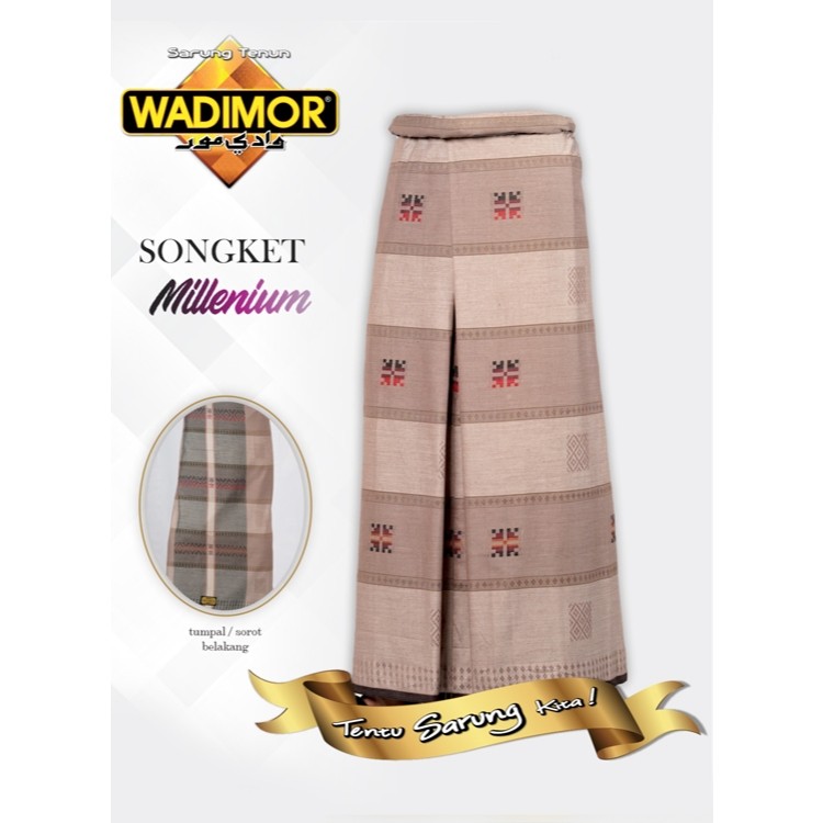 ZIZISHOP Wadimor Sarung Tenun Songket Millenium