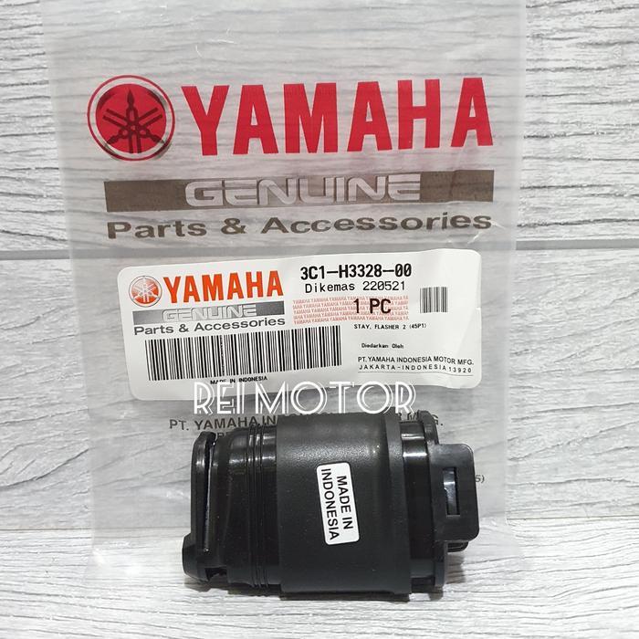 Geo Sparepart KARET LAMPU SEN SEIN SIGN VIXION OLD R15 BYSON SCORPIO ORI 3C1-H3328