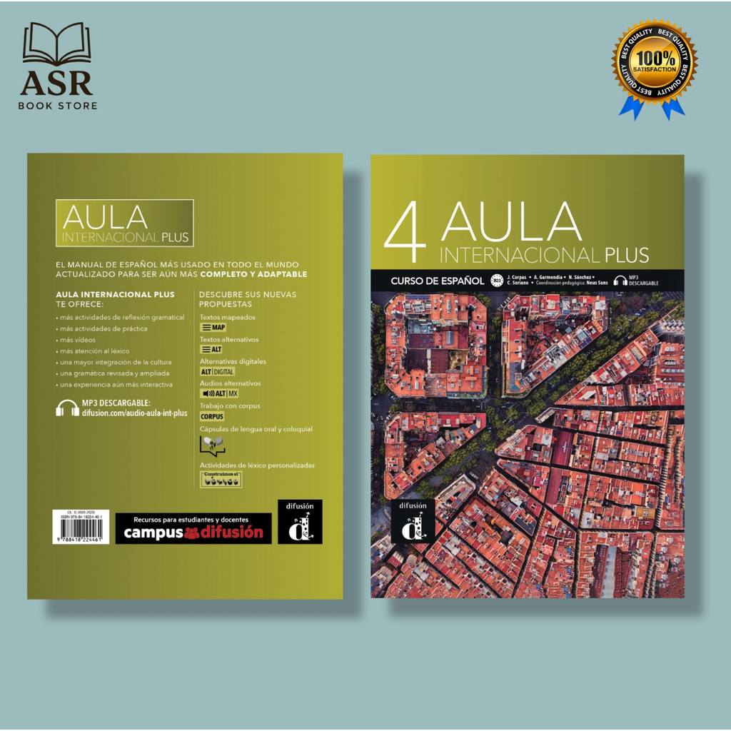 Buku Aula Internacional Plus 4, Belajar Bahasa Spanyol dengan mudah