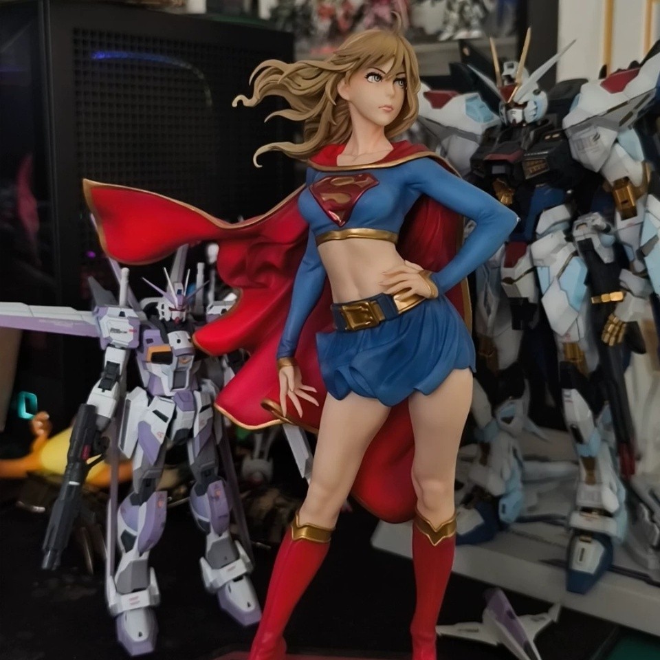 Bishoujo Statue Dark Phoenix Lady Deadpool Harley Laura Kinney Model Doll Toy Supergirl Spider Woman