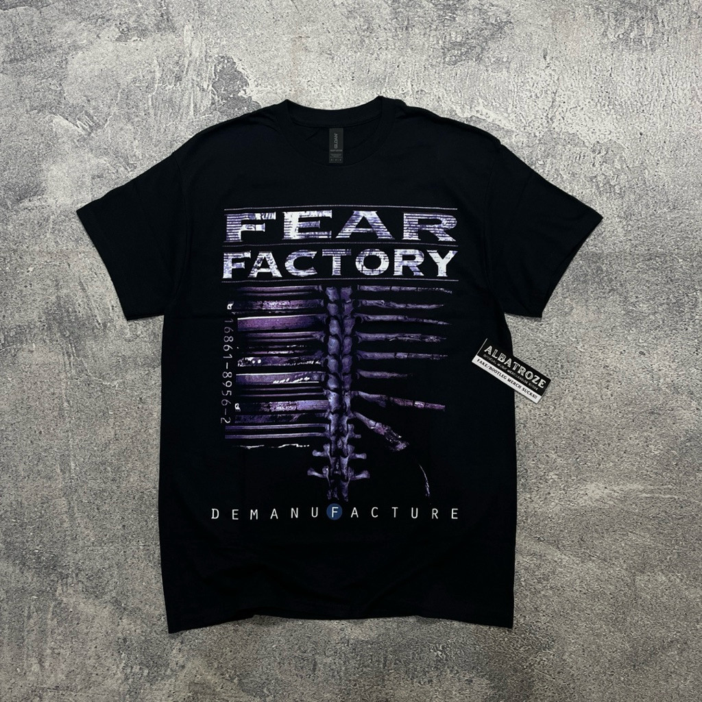 HOT T-SHIRT / KAOS BAND OFFICIAL FEAR FACTORY - DEMANUFACTURE