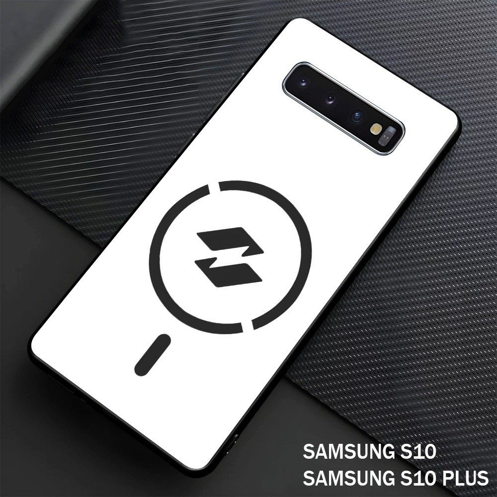 Softcase Kilau Glass Hp Terbaru Samung S10 PLUS I S10 silikon Hp Samsung S10 PLUS I S10 Case Mewah M