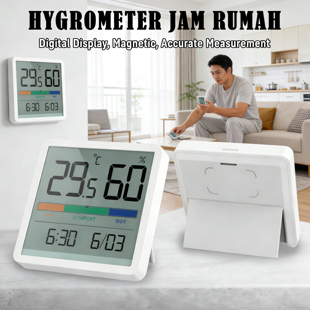 rumah tangga kelembapan suhu Alat elektronik dapur Jam