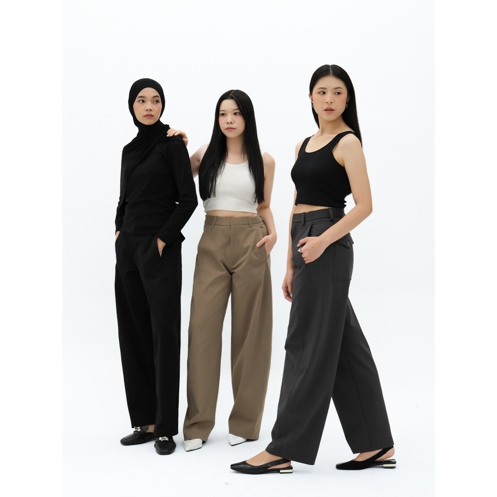 SERESHOP HULM - Comme Barrel Pants | Barrel Pants Wanita