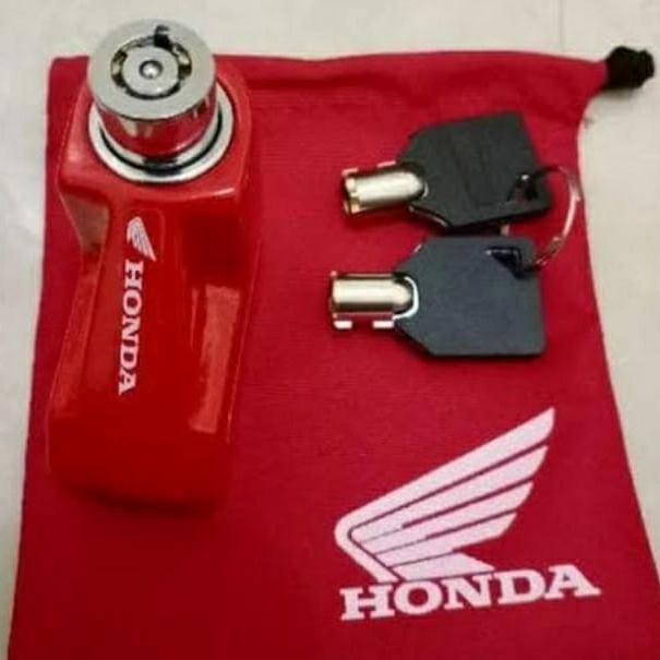 Gembok Cakram AHM HONDA Original - Kunci Gembok Cakram AHM HONDA