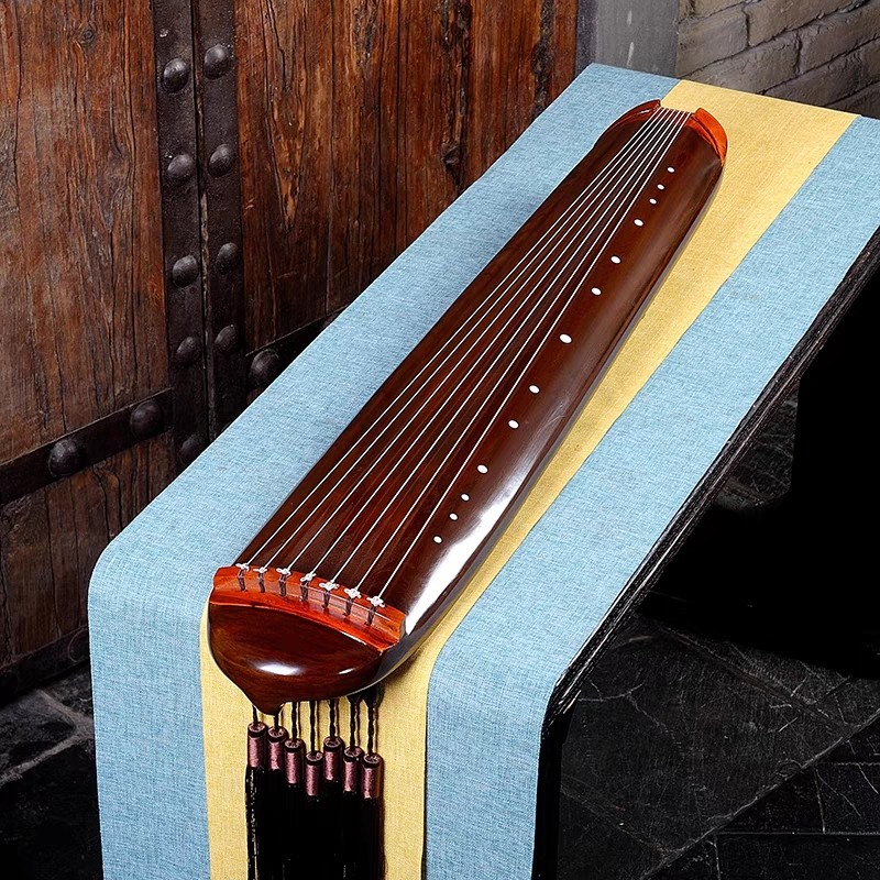 7 Strings Fuxi Guqin Beginner Portable Guzheng Wooden Trational Adult Professional Guqin China Music