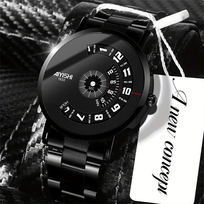 Jam Tangan Pria Asli AIYISHI Jam Tangan Berkualitas Pria Tahan Air Kelas Atas