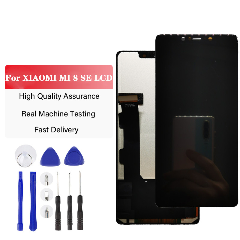 5.88"in TFT For Xiaomi Mi 8 SE LCD splay Tou Screen gitizer Assembly For Mi 8 SE Mi8 SE MI8SE LCD sp