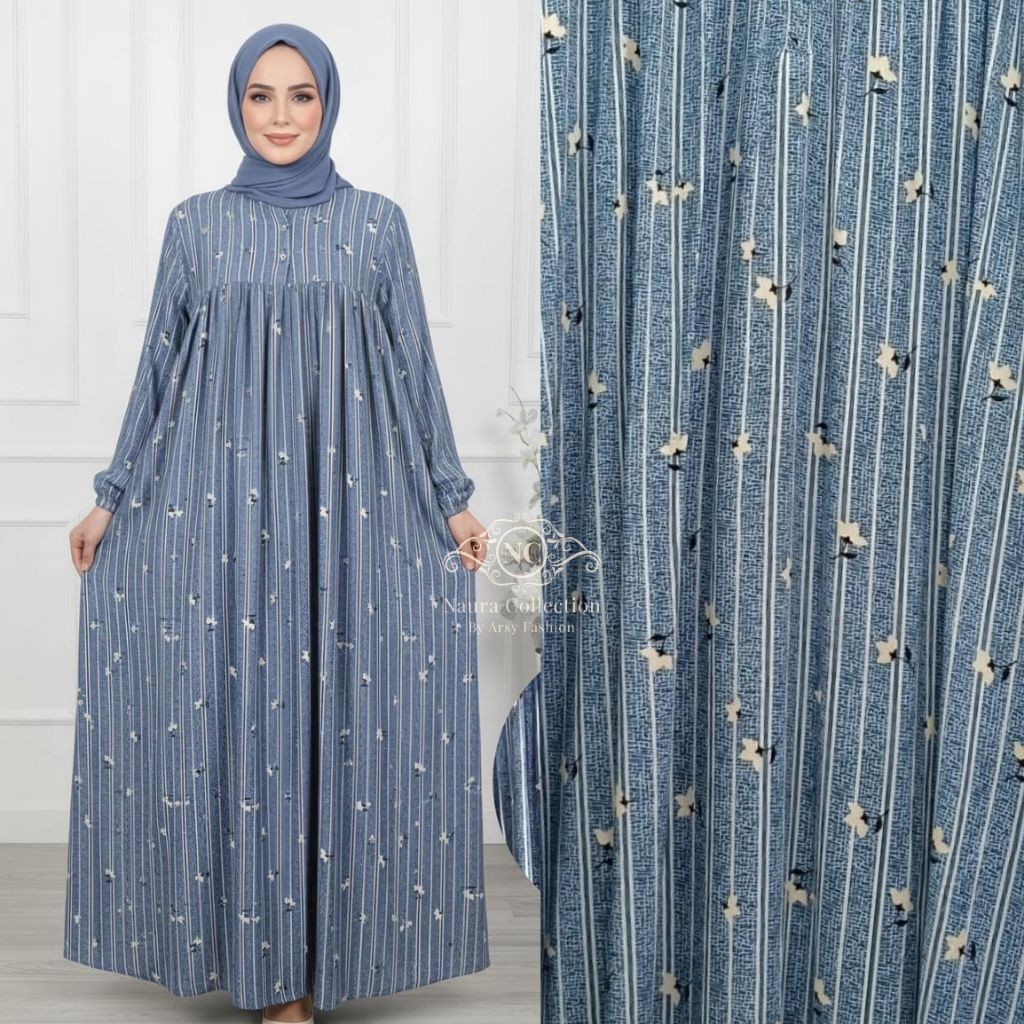 PROMOGamis Jumbo Katun Rayon Premium Gread A •By Naura Gamis Jumbo LD120 PB140 Busuifriendly_ Origin