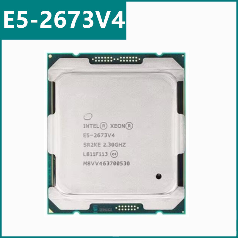 Xeon E5 2673V4 CPU SR2KE 20-cores 2.30GHZ 50MB 14nm 135W LGA2011-3 E5 2673 V4 E5-2673V4