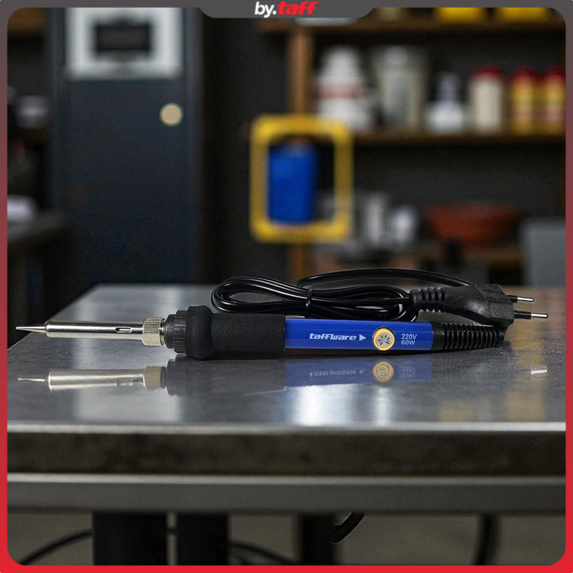 Taffware Solder Adjustable Temperature Fast Heating 60W 5 Tips 8g Tin - CS-31 C