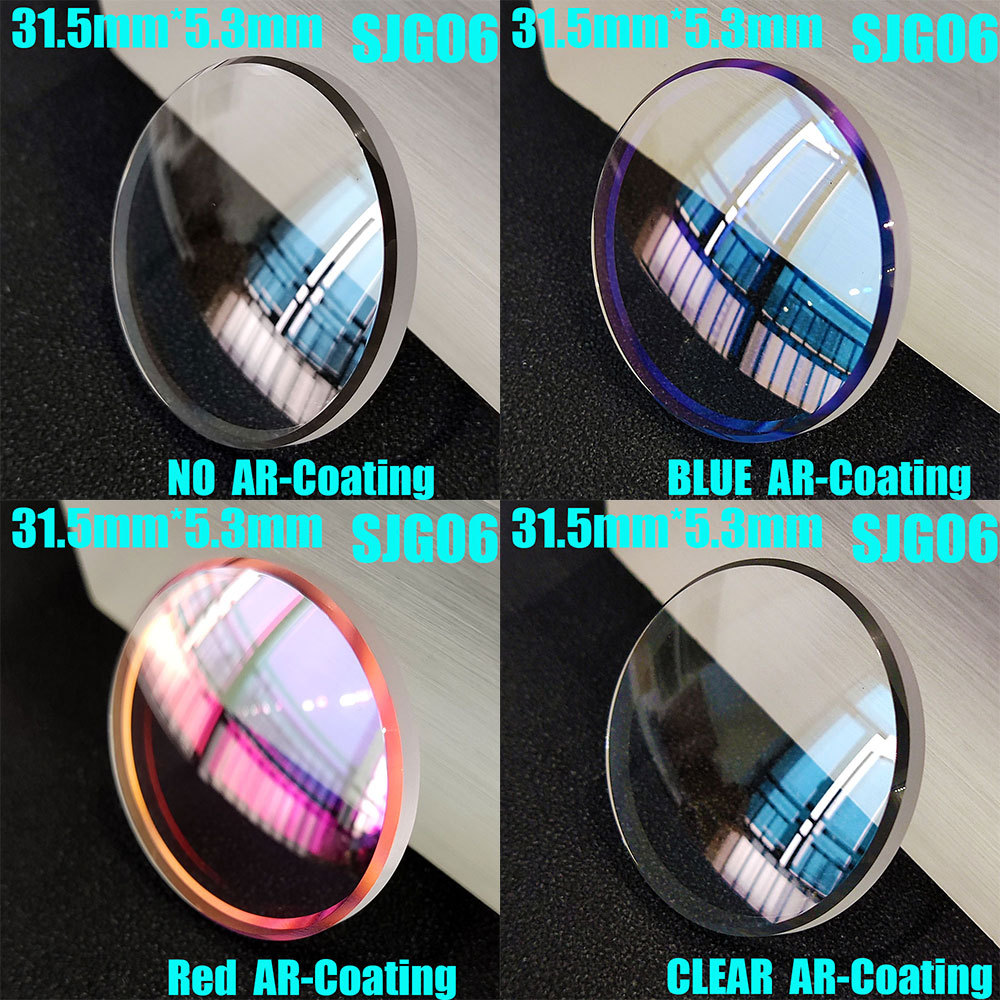 Double Dome 31.5mm*5.3mm Scrat Resistant Sapphire GLASS Wat For SKX007 SRPD75K1 SRPD76K1 SRPD79K1 SR
