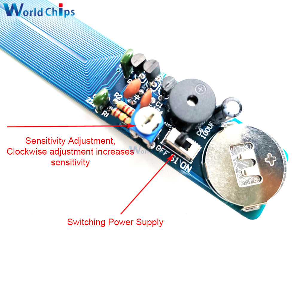 DC 3-5V Simple Metal Detector Electronic Production Kit Y Electronic Part Metal Detector Y Electroni