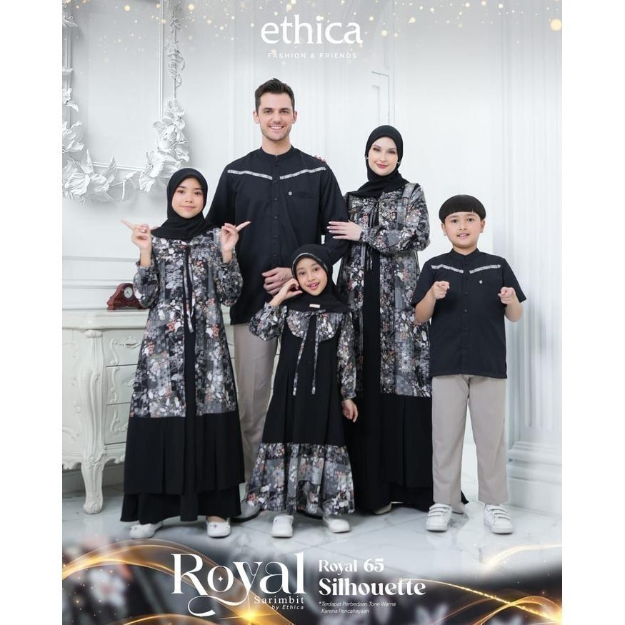 ETHICA SARIMBIT ROYAL 65 SILHOUTTE - GAMIS DEWASA KAGUMI 347 - KAGUMI KIDS 188 - KOKO KAHFI 366 - KA