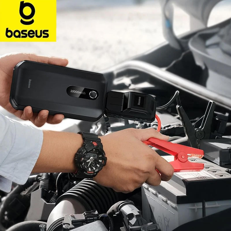 Baseus Car Jump Starter Starting Device 1000A Jumpstarter Auto Buster Emergency Booster 12V Car Jump