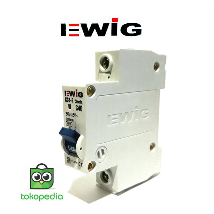 MCB EWIG CLASSIC 1pole 10A SNI TERBAIK...