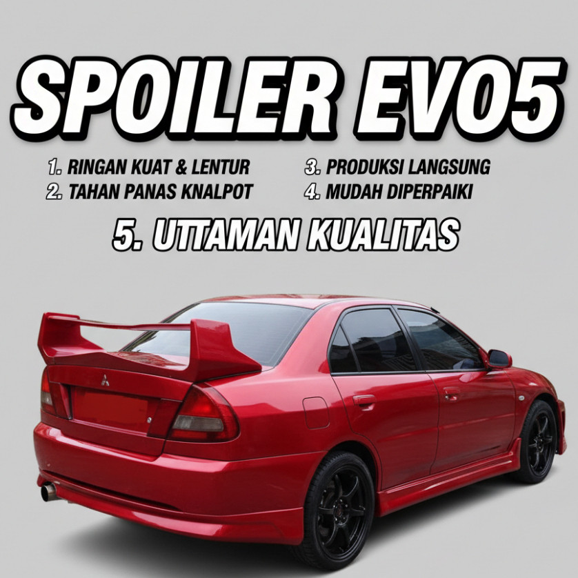 bodikit spoiler evo 5 spoiler evo5 bodykit lancer evo5