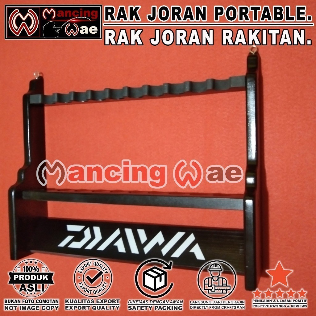 RAK PANCING PORTABLE. / ROD RACK / STICKBILLIARD / STICK GOLF / RAK JORAN  PANCING KUALITAS PREMIUM 