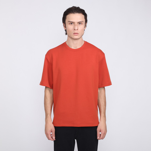 LARUSSO Kaos Pria Aircool Oversize Tee - Amber Terrain