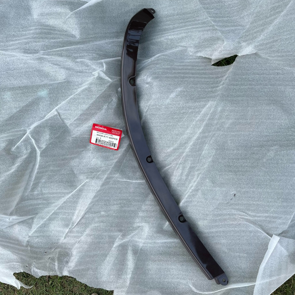 64430-KYT-900PEB MOLDING KIRI SCOOPY KARBU COKLAT ORIGINAL AHM