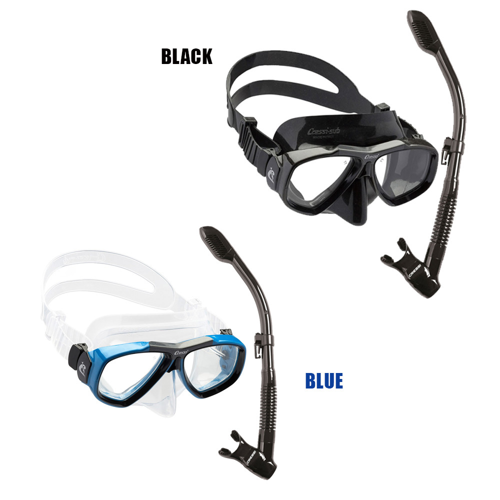 Combo Cressi MS FOCUS Salvar - Kacamata selam - Kacamata Diving Minus / Mask Cressi Snorkling Diving