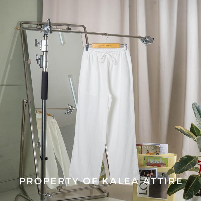 TERLARIS (COD) Tessa Linen Pants trousers by kalea attire | Celana panjang wanita | Celana pantai wa
