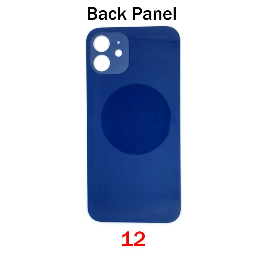 For Iphone 12 Back Battery Glass Cover Rear Panel Door Housing Case Repair Parts