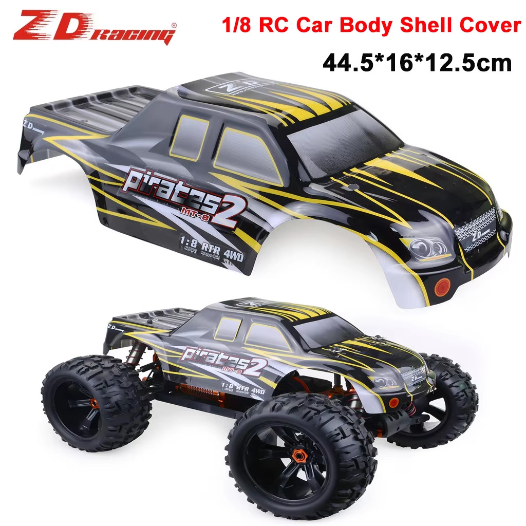 RC Truck Car Body Shell Cover For 1/8 ZD Racing 9116 08427 PVC Car Shell Part 1:8 ZD Racing 9116 084