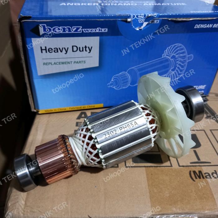 ARMATURE HITACHI PH65 ANGKER MESIN JACK HAMMER HITACHI PH65 BENZ